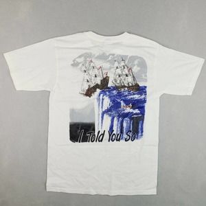 Cabo San Lucas Mexico Men's T-Shirt Medium White I Told You So Graphic Adult Tee